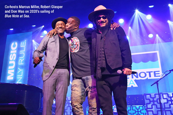 Marcus Miller, Robert Glasper, and Don Was on Blue Note at Sea 2020